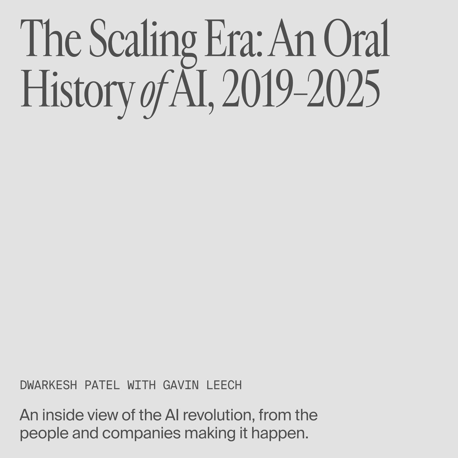 The Scaling Era description