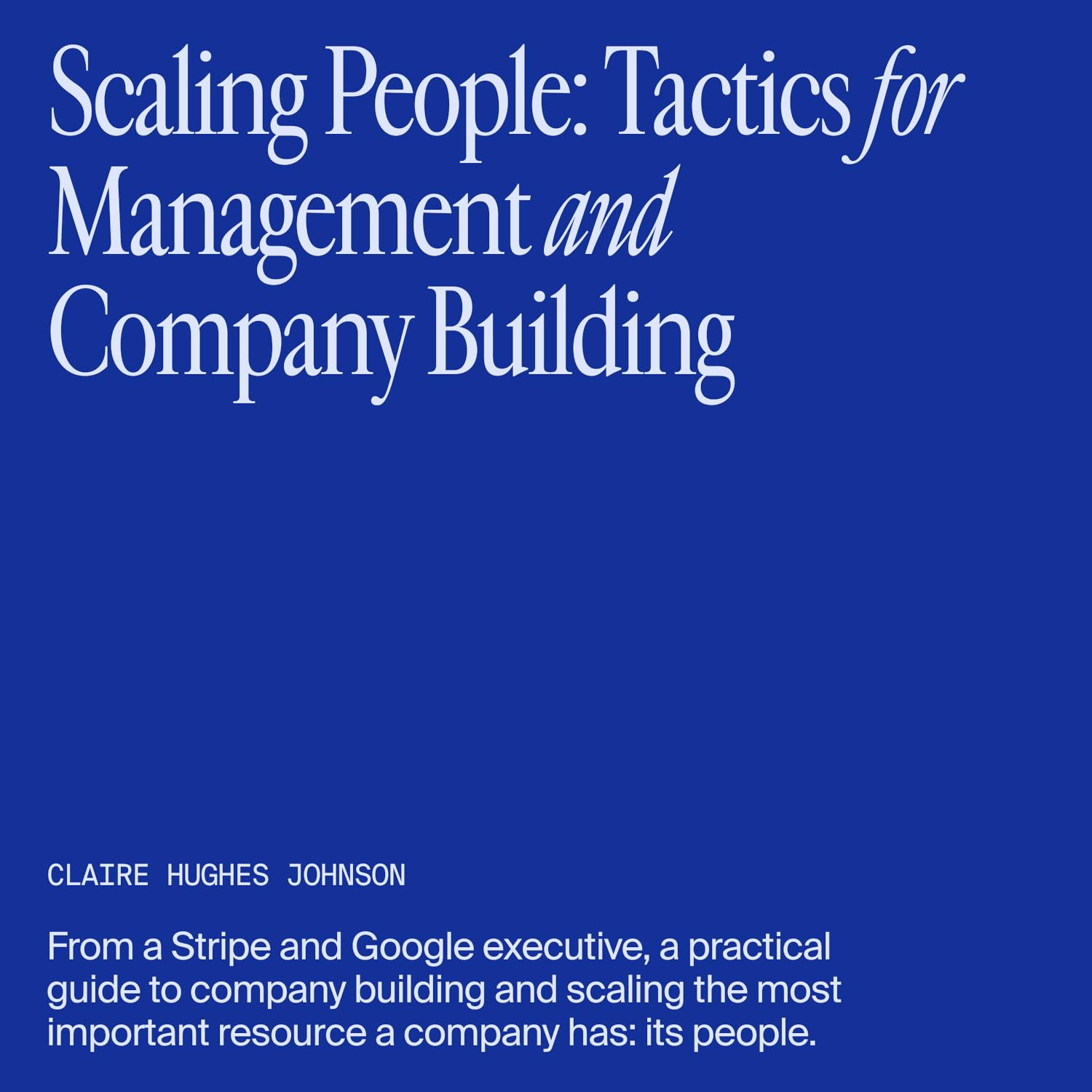 Scaling People description